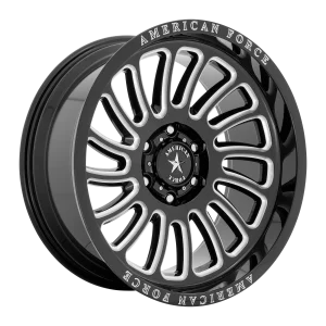 American Force Cast – AC004 VULCAN – Black – 20″x10″ -18mm – Summer Wheels – AC004BB20106318NR
